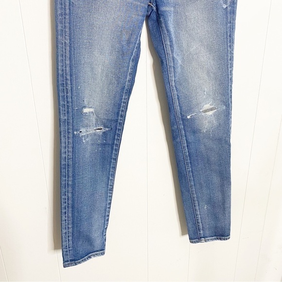 Moussy Vintage MV Lancaster Skinny Jeans in Blue 25 - Picture 12 of 15
